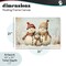 Stupell Industries Snowman Family Of Three Floating Frame, design by Petal Prints Design